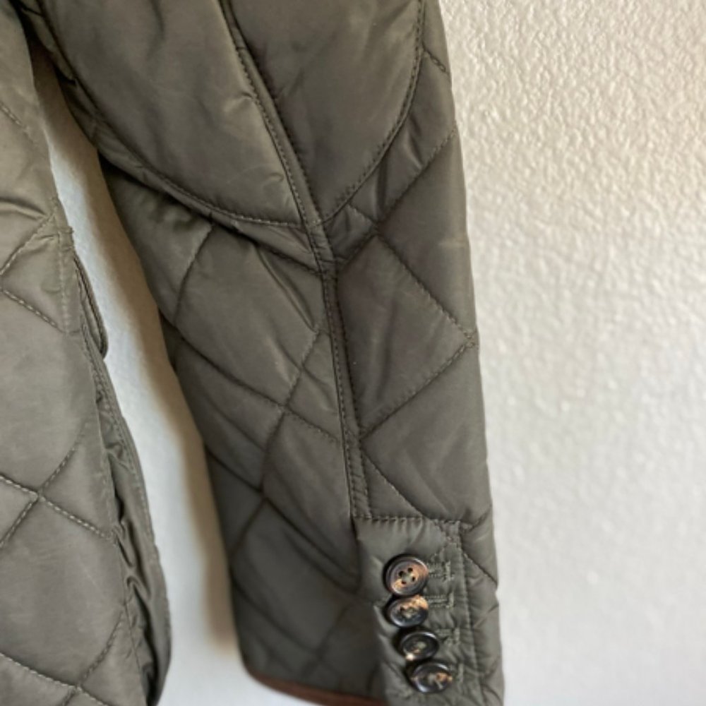 Polo Ralph Lauren Vintage Men's Medium Northfield Quilted Olive Jacket - Picture 8 of 16
